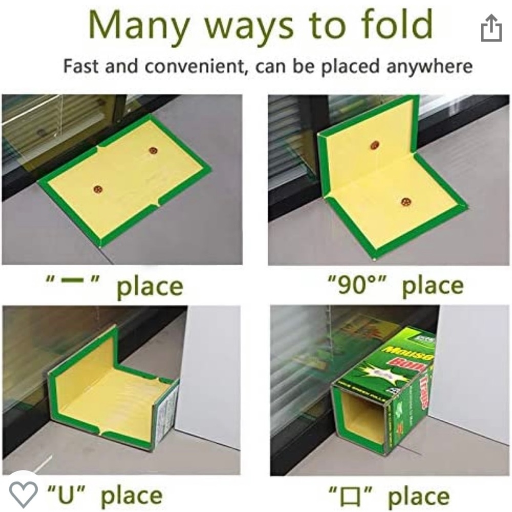【STROGNLY ADHESIVE STICKY GLUE TRAPS FOR MICE】